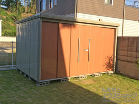 の物置・屋外倉庫 Mr.ストックマンダンディ 一般型 (ND-3626) 施工例