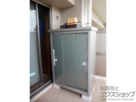 の物置・屋外倉庫 エスモ 一般型( ESD-1005EGL) 施工例