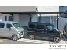 のカーポート レイナポートREグラン 前下がり 積雪〜20cm対応 施工例