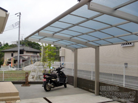 のカーポート レイナポートグラン 延長　積雪〜20cm対応 施工例