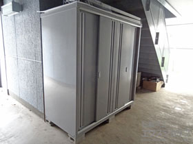 の物置・屋外倉庫 シンプリー 一般型（ＭＪＸ-199ＥP ／ＦＳ） 施工例