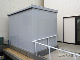 の物置・屋外倉庫 ネクスタ 一般型（NXN-50S OG） 施工例