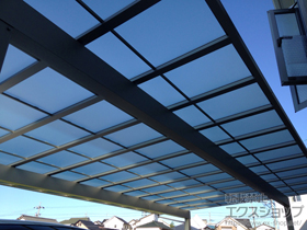 のカーポート エフルージュ トリプル 積雪~20cm対応 施工例