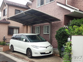 のカーポート ネスカR (ラウンドスタイル) 積雪〜20cm対応 施工例