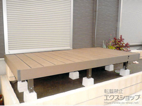 のウッドデッキ 樹ら楽ステージ 施工例