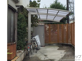 のカーポート レイナポートREグラン 前下がり 積雪〜20cm対応 施工例