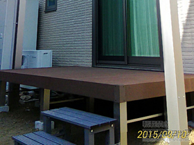 のウッドデッキ リウッドデッキ 200 施工例