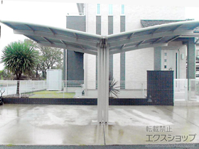 のカーポート ネスカR (ラウンドスタイル) Y合掌 積雪〜20cm対応 施工例