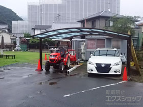 のカーポート レイナツインポートグラン　積雪〜20cm対応 施工例