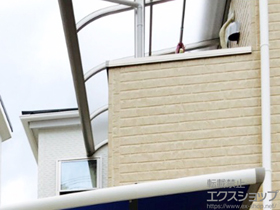 のバルコニー・ベランダ屋根 プレシオステラス R型 屋根タイプ 単体 積雪〜20cm対応＋吊り下げ式物干し 標準 2本入 施工例