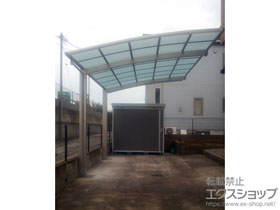 のカーポート レイナポートグラン　積雪〜20cm対応+レイナポートグラン　オプション 施工例