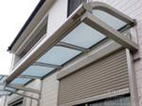 のバルコニー・ベランダ屋根 ヴェクターテラス R型 ルーフタイプ 単体 積雪〜20cm対応 施工例