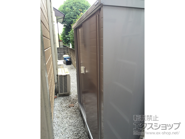 の物置・屋外倉庫 シンプリー 一般型 （ MJX-155D AR） 施工例