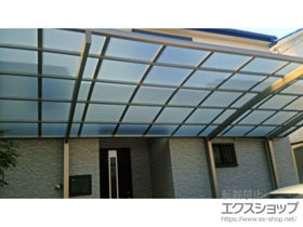 のカーポート ネスカR (ラウンドスタイル) 延長 積雪〜20cm対応 施工例