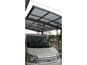 のカーポート ネスカR (ラウンドスタイル) 積雪〜20cm対応 施工例