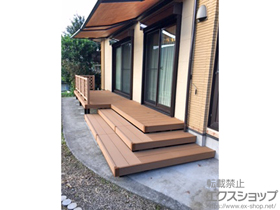 のカーポート リウッドデッキ 200 施工例