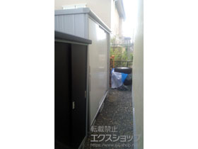 の物置・屋外倉庫 エスモ 一般型 (ESD-2107AGL) 施工例