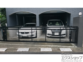 のカーゲート ワイドオーバードアS1型 電動式 54-10 施工例