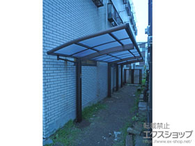 のサイクルポート・駐輪場 レイナポートグランミニ 縦連棟 積雪〜20cm対応 施工例