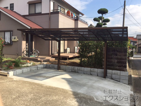 のカーポート プレシオスポート 積雪〜20cm対応 施工例