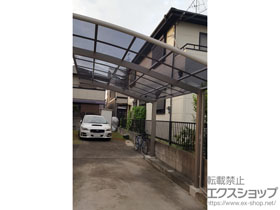 のカーポート ネスカR (ラウンドスタイル) 積雪〜20cm対応 施工例