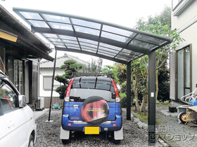 のカーポート ネスカR (ラウンドスタイル) 積雪〜20cm対応 施工例