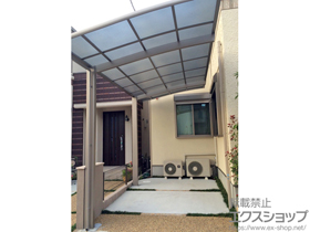 のカーポート ネスカR (ラウンドスタイル) 積雪〜20cm対応 施工例