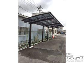 のカーポート プレシオスポート 縦連棟 積雪〜20cm対応 施工例