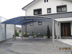 のカーポート レイナトリプルポートグラン 積雪〜20cm対応 施工例