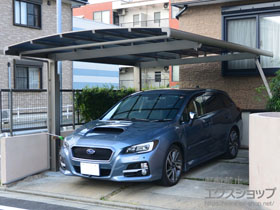 のカーポート フーゴA (アーチスタイル) 積雪〜20cm対応 施工例