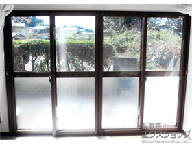 の二重窓（内窓） プラマードU 引き違い窓 4枚建 施工例