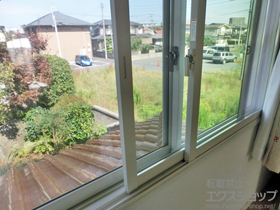 の二重窓（内窓） インプラス ダストバリア仕様 引違い窓 2枚建 施工例