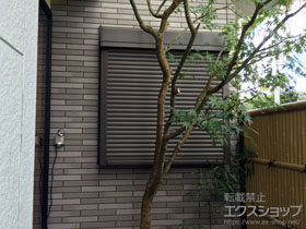 の窓シャッター リフォームシャッター イタリヤ 手動式 施工例