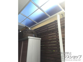 のテラス屋根 ヴェクターテラス F型 テラスタイプ 単体 積雪〜20cm対応 施工例