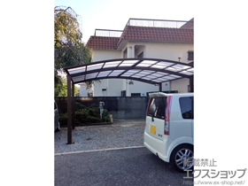 のカーポート プレシオスポート ワイド 積雪〜20cm対応 施工例