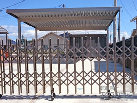 のカーポート テリオスポートIII 1500 2台用 角柱4本柱 積雪〜50cm対応 施工例