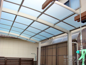 のカーポート レイナベーカポートグラン　積雪〜20cm対応 施工例