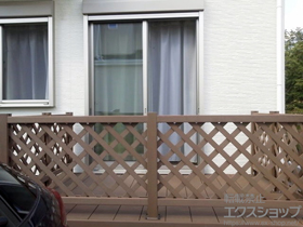 のウッドデッキ マージウッドデッキ＋ラティスデッキフェンス 施工例