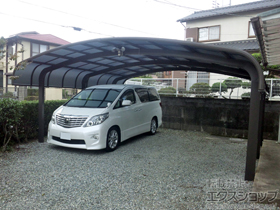 のカーポート テールポートシグマIII 1500 ワイド 積雪〜50cm対応 施工例