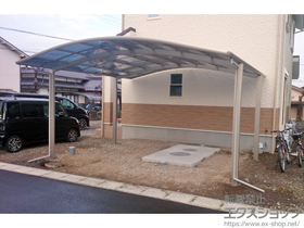 のカーポート レイナツインポートグラン 積雪〜20cm対応 施工例