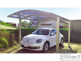 のカーポート レイナワンポートグラン　積雪〜20cm対応＋屋根ふき材補強部品 施工例