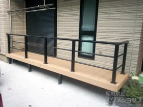 YKKAP�̃E�b�h�f�b�L ���E�b�h�f�b�L 200�{�V���v�����_���f�b�L�t�F���X2�^�����i�q2�{�^�C�v�� �{�H��