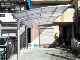 のカーポート プレシオスポート 積雪〜20cm対応 施工例