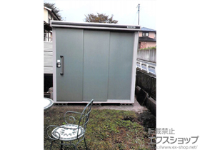の物置・屋外倉庫 エルモ 一般型（LMD-2215　EG） 施工例