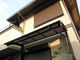 のテラス屋根 バリューテラス Rタイプ 独立式 積雪〜20cm対応 施工例