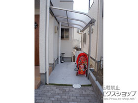 のテラス屋根 プレシオステラス R型 テラスタイプ 単体 積雪〜20cm対応 施工例