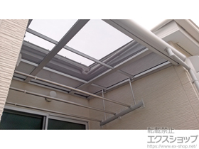 のバルコニー・ベランダ屋根 パワーアルファ F型 屋根タイプ 単体 積雪〜30cm対応 施工例