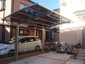 YKKAP�̃J�[�|�[�g ���C�i�|�[�g�O���� �ϐ�`20cm�Ή��{���E���T�|�[�g 2�{�� �{�H��