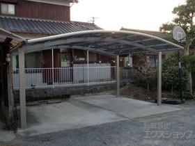 のカーポート レイナツインポートグラン　積雪〜20cm対応 施工例