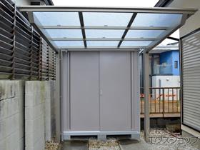 の物置・屋外倉庫 シンプリー 一般型（MJX-179EP AR） 施工例